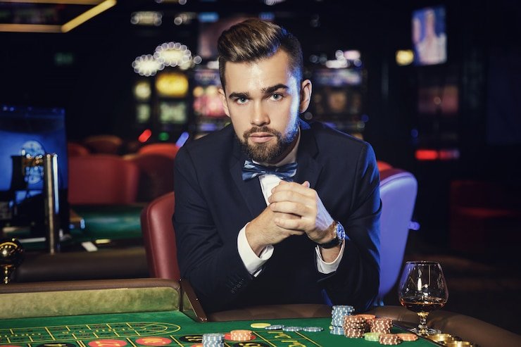 Live dealer roulette and football betting dashboard